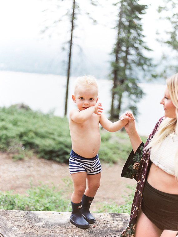 summer day at the lake