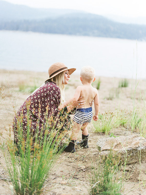 summer day at the lake