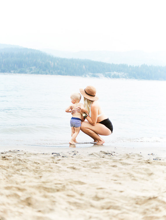 summer day at the lake