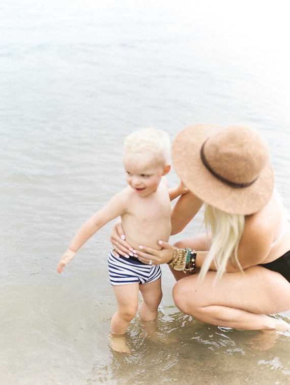 summer day at the lake