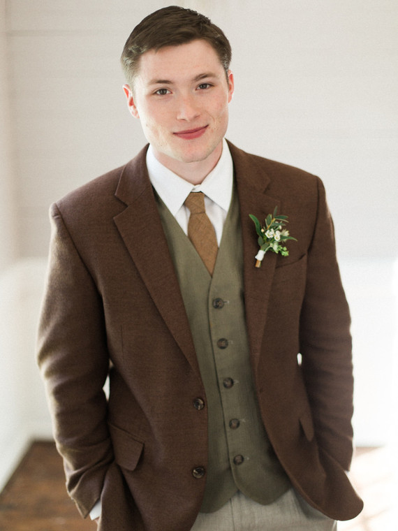 Groom portrait