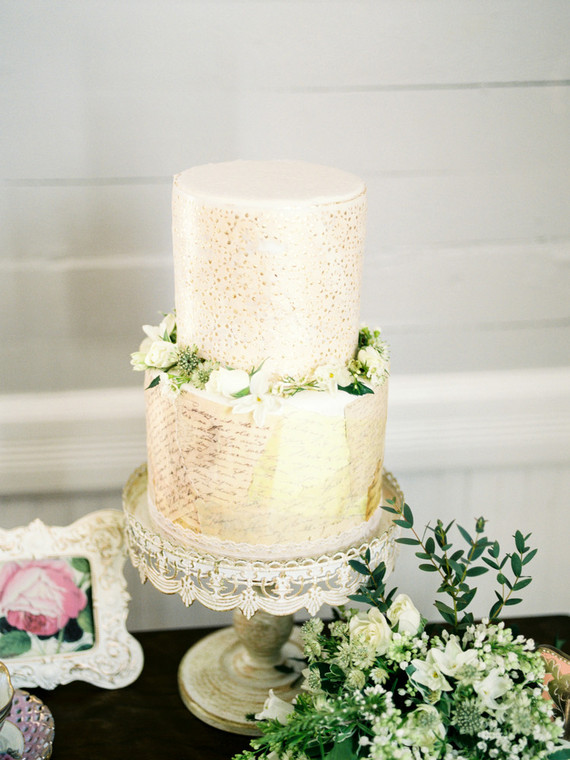 Fall wedding cake