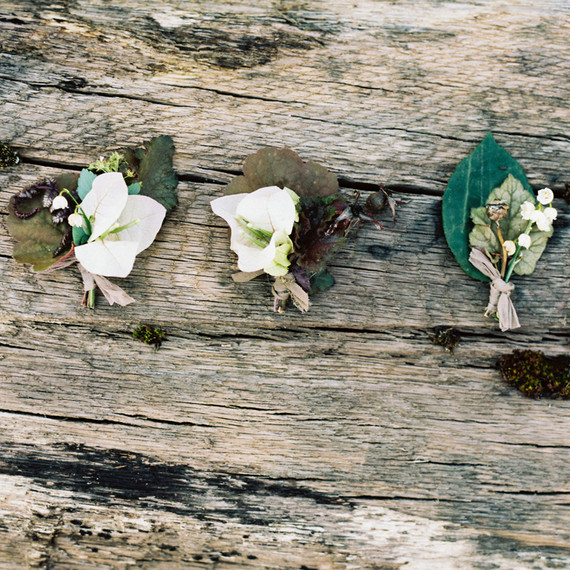 Rustic boutonniere