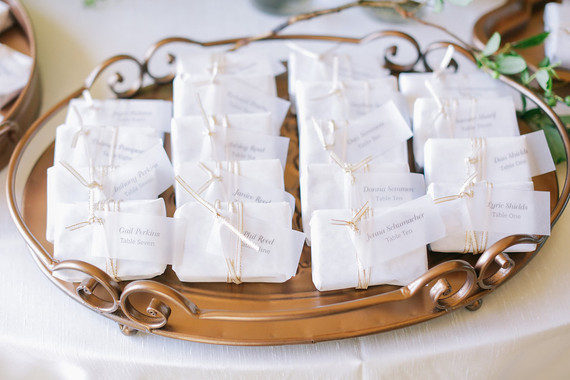 Escort card display