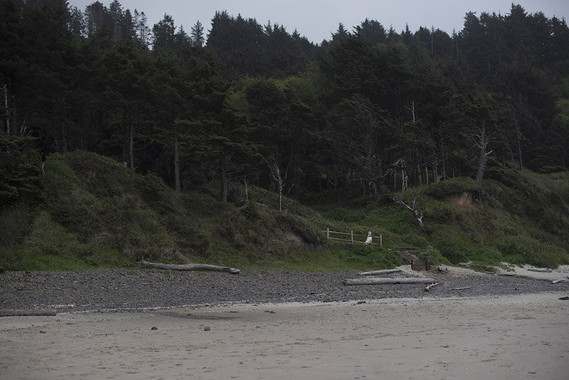 Oregon beach wedding