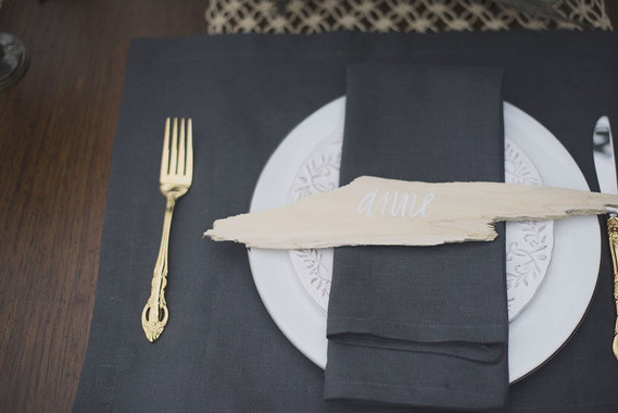 Wood place cards Inspiration