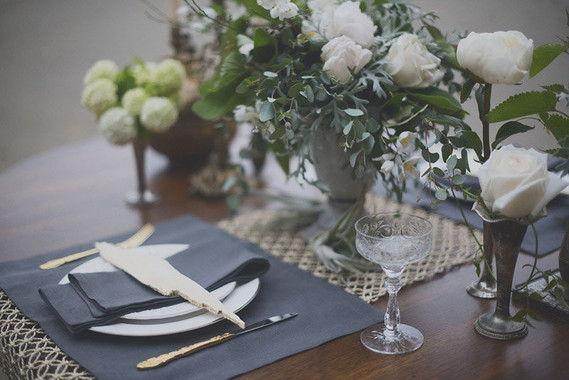 Rustic wedding decor