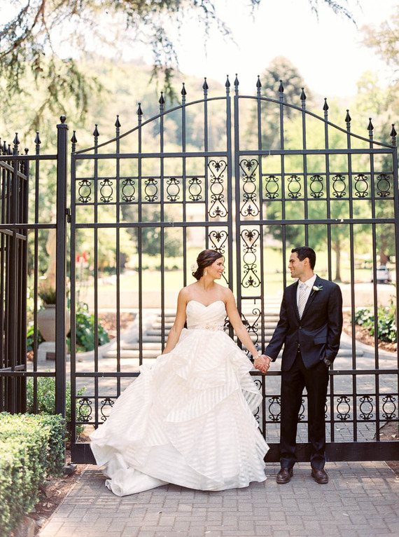 Romantic Italian inspired wedding tablescape