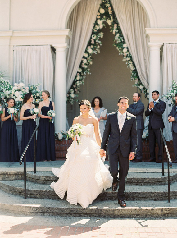 Elegant ceremony florals