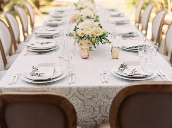 Elegant tablescape