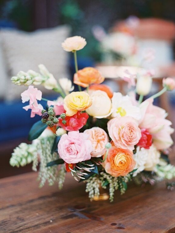 Colorful florals