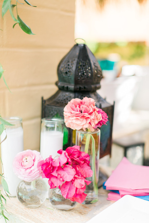 Bohemian wedding decor