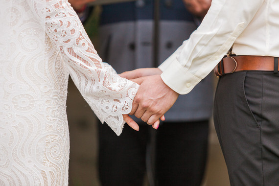 Bohemian palm springs wedding