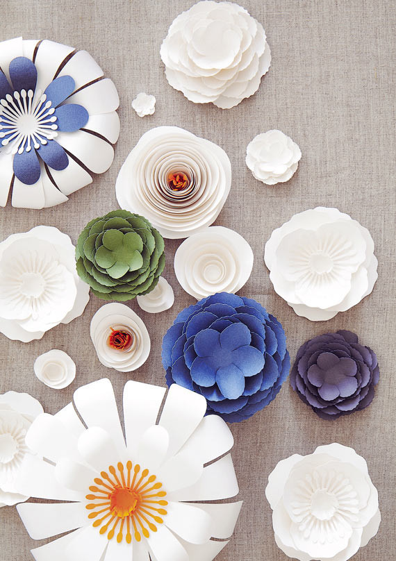 Paper flower decor