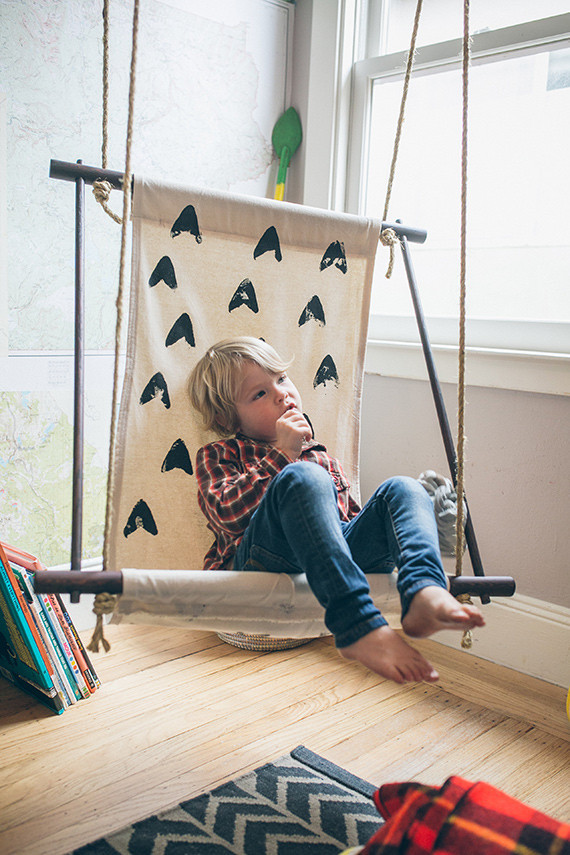 DIY room swing