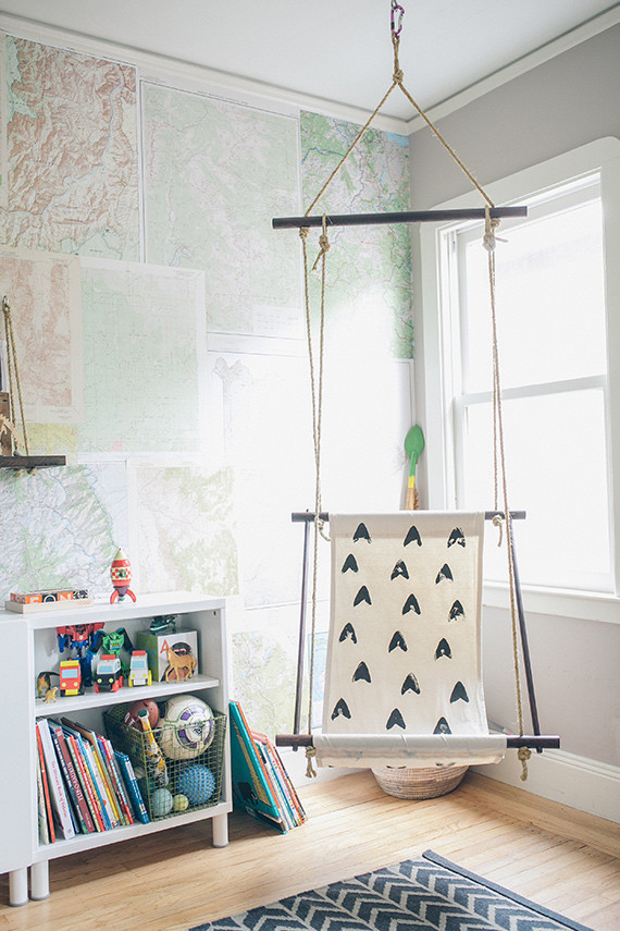 DIY room swing