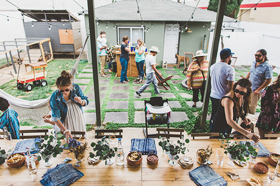 Backyard 1st Birthday for Juni