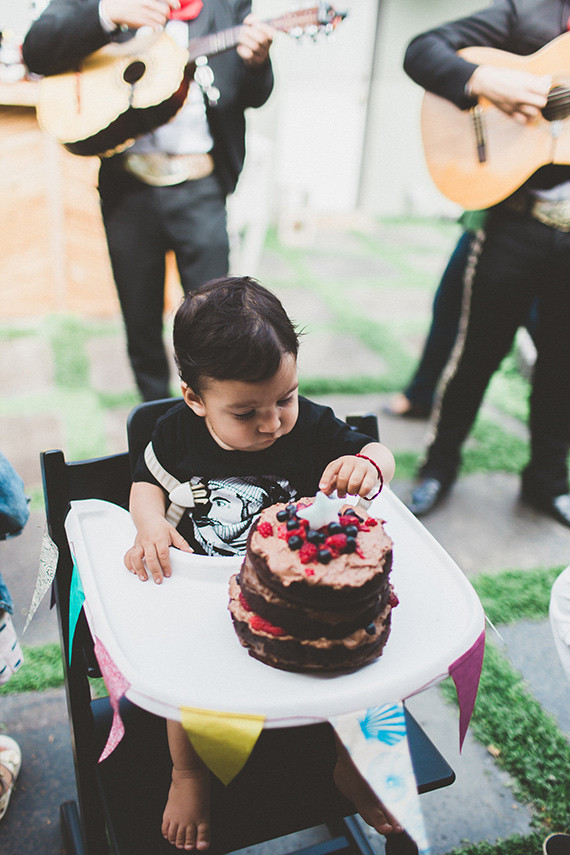 Backyard 1st Birthday for Juni