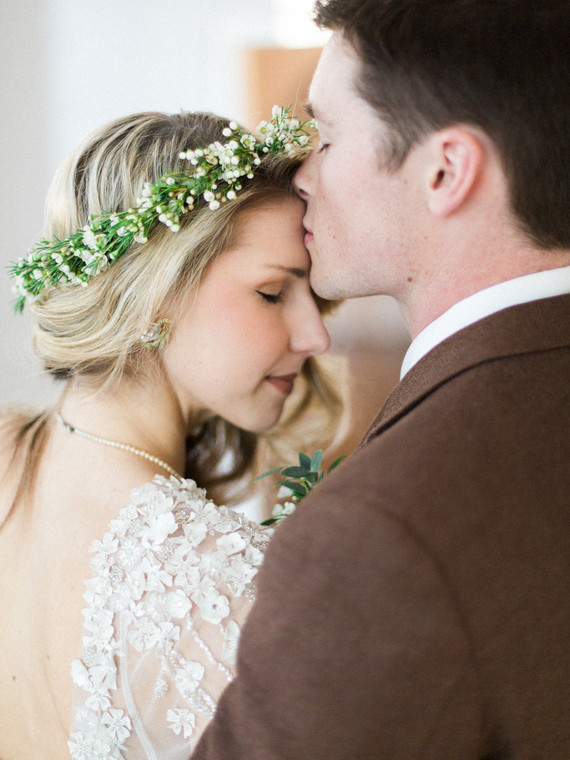 Greenery floral crown