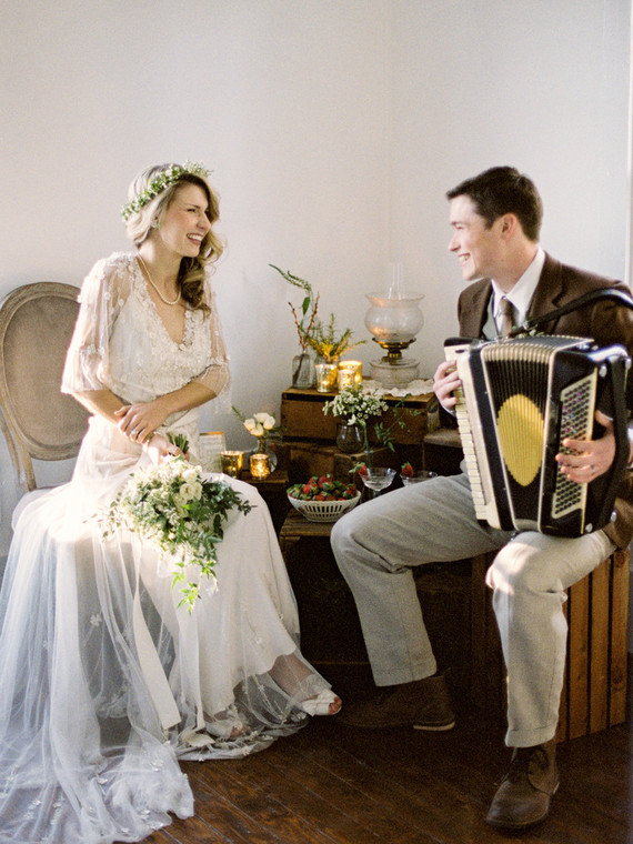 Rustic fall wedding tablescape
