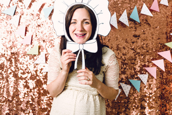 Baby shower photo booth Inspiration