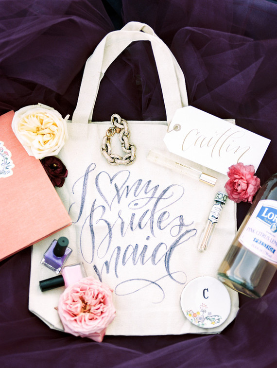 Bridesmaid favors