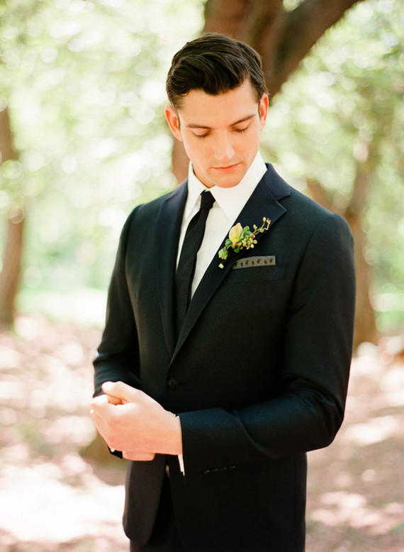Groom portrait