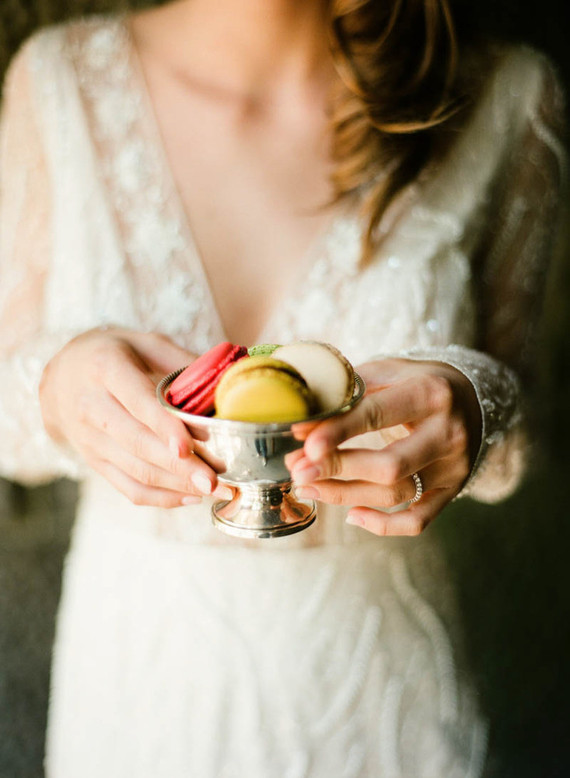 Wedding macarons