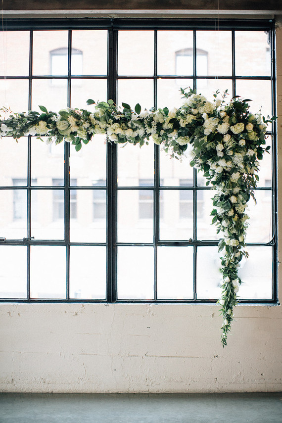 Floral altar