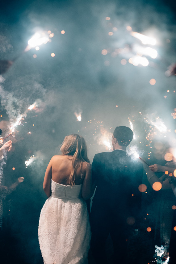 Sparkler send off Inspiration
