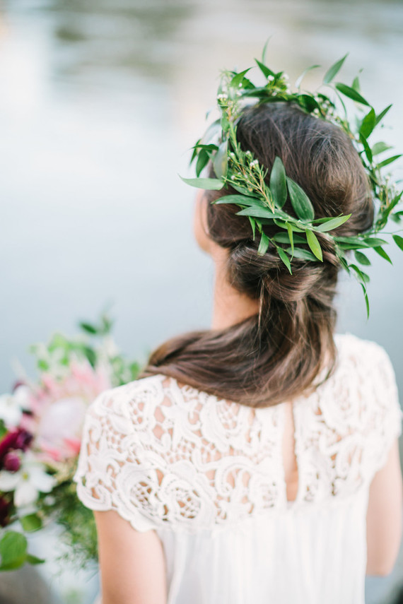 Leaf crown