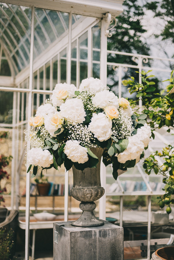 White floral arrangement
