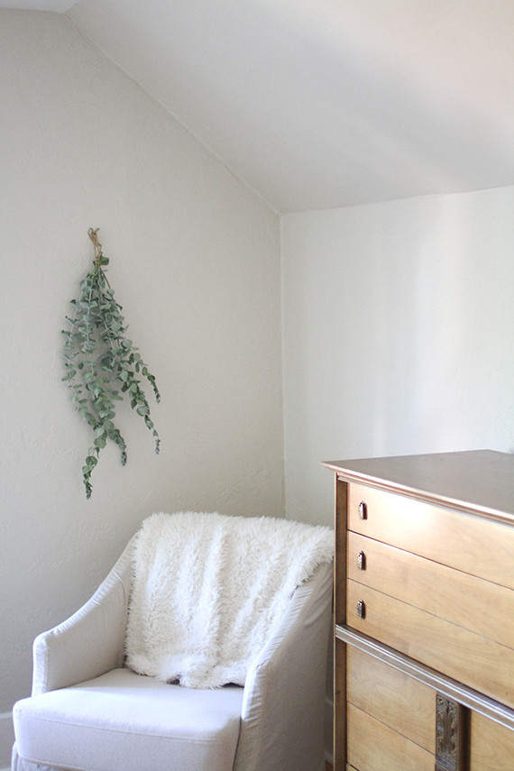 Simple white nursery