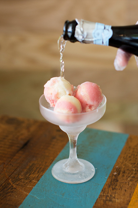 prosecco float Inspiration