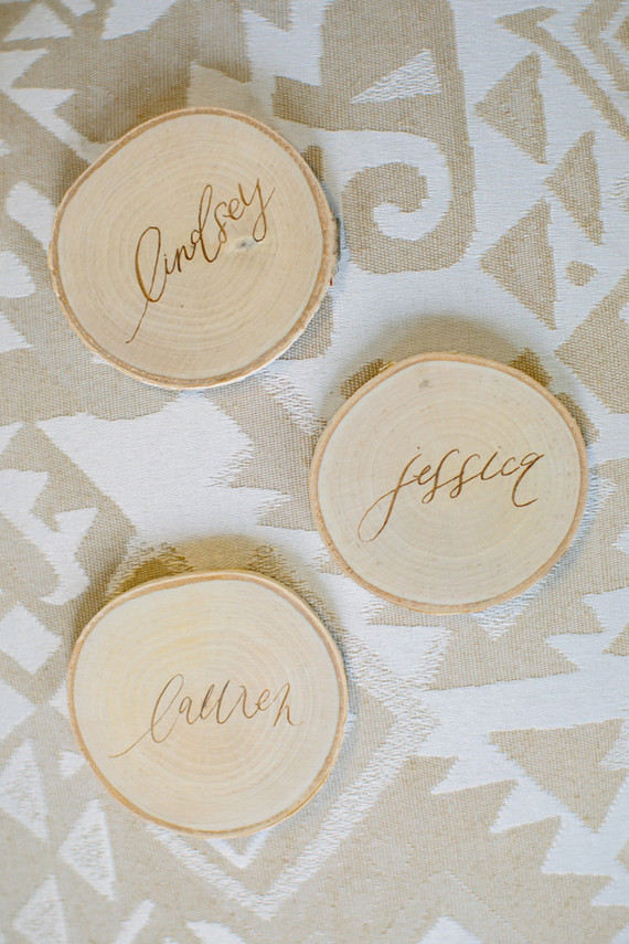 Wood coaster