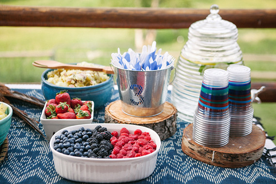 Outdoor adventure 3rd birthday party