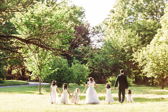 Flower girl portrait
