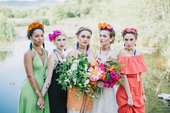 Bridesmaids portrait