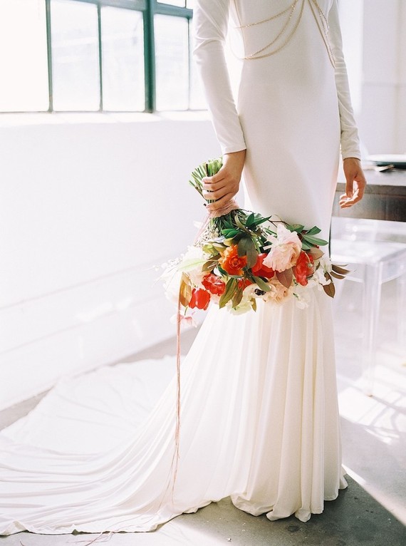 Fall wedding bouquet