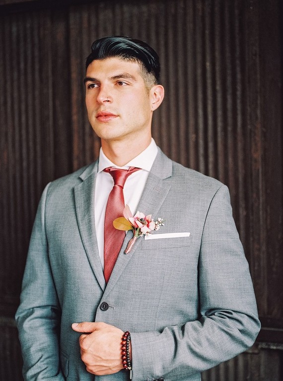 Groom portrait