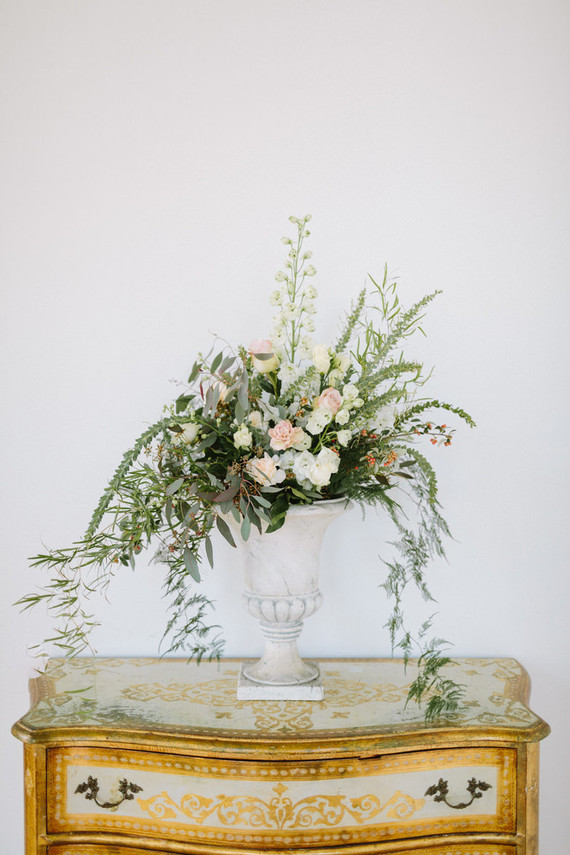 Elegant wedding florals