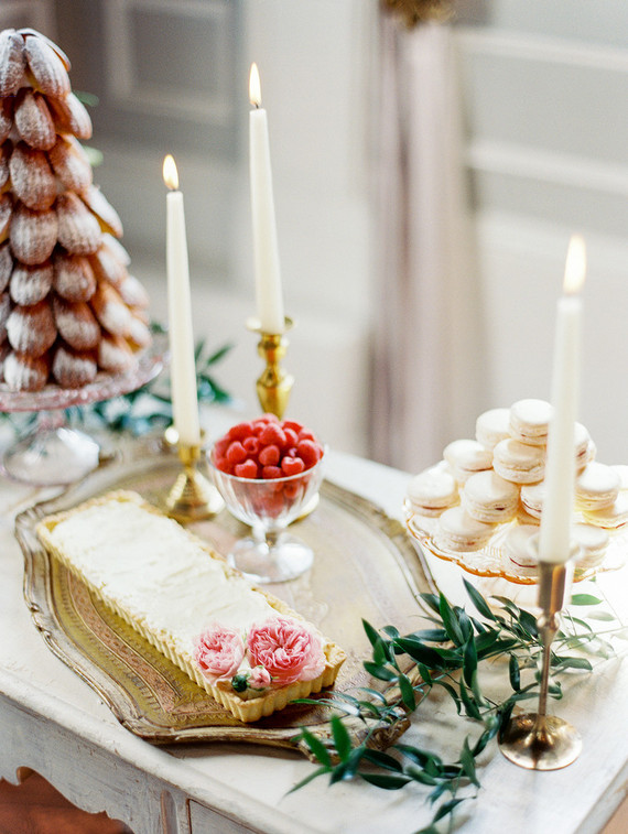 Vintage dessert tablescape Inspiration