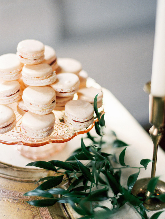 Wedding macarons