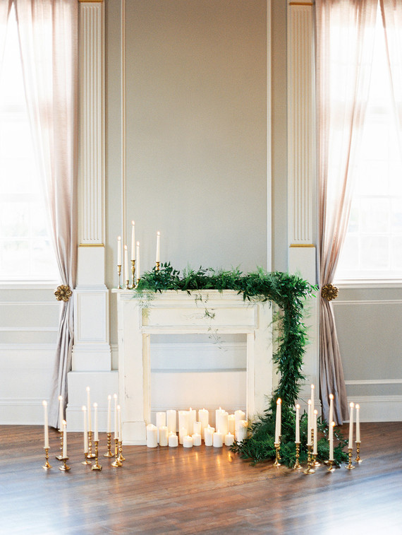 Romantic wedding decor