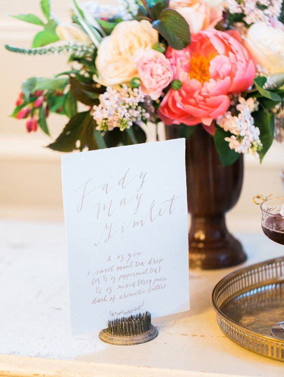 Wedding calligraphy