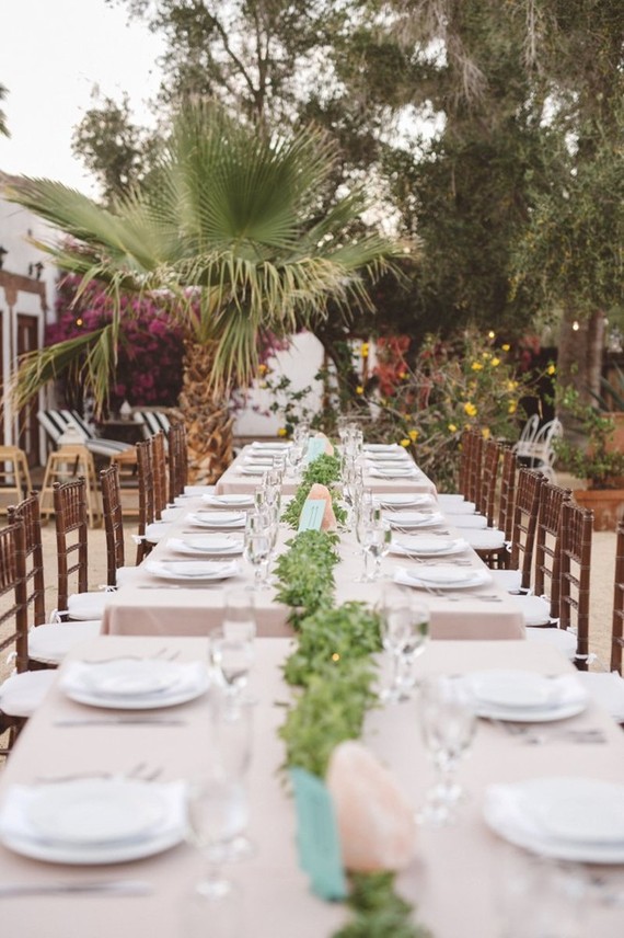 DIY Korakia Palm Springs wedding