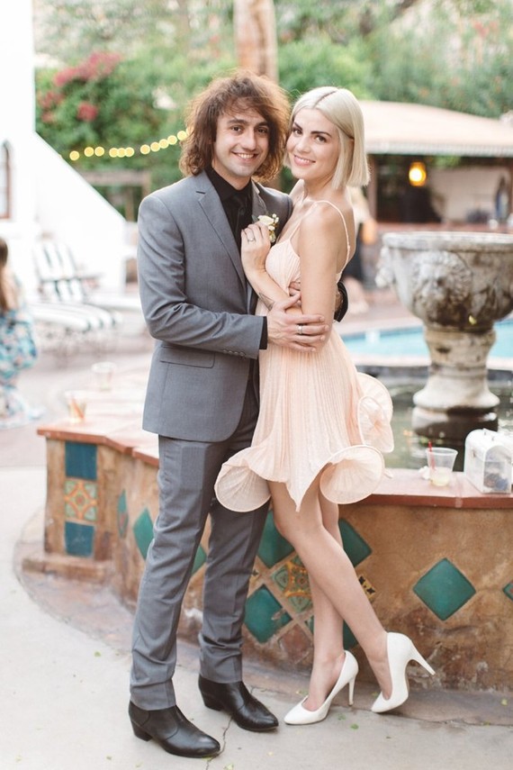 Modern wedding guest fashion