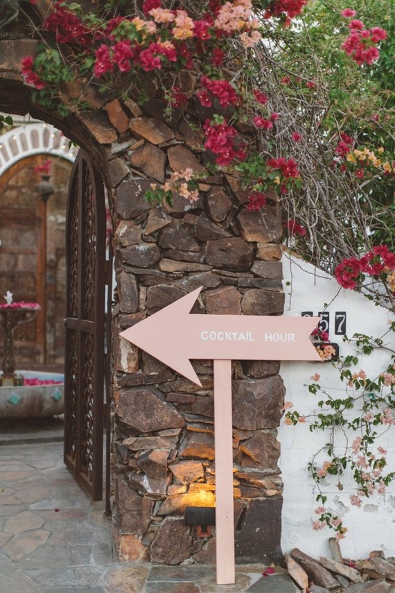 Wedding signage