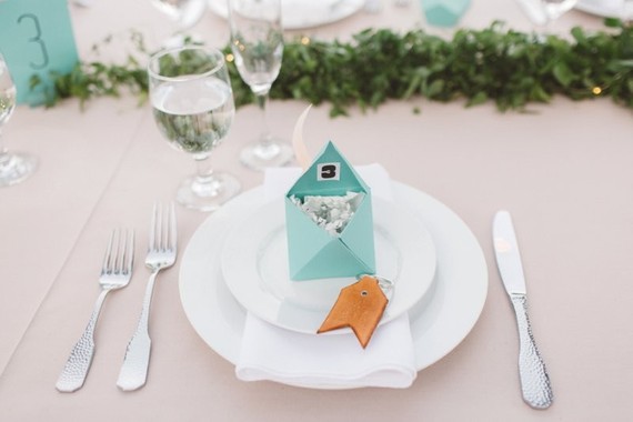 DIY modern place cards
