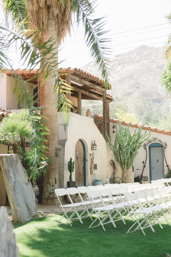Palm Springs ceremony Inspiration